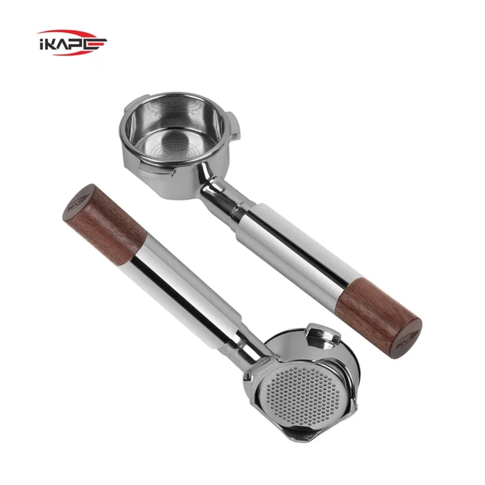 IKAPE Openwork Bottomless Portafilter with Precision Basket (54/58mm)