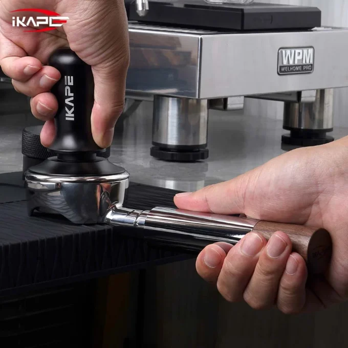 IKAPE Openwork Bottomless Portafilter with Precision Basket (54/58mm)