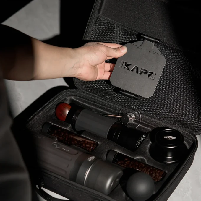 IKAPE Portable Coffee Maker Carrying Bag — Travel Kit