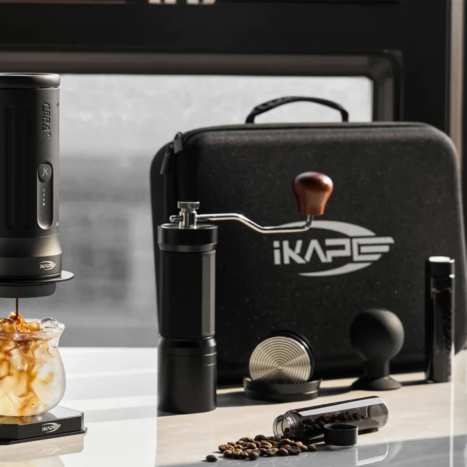 IKAPE Portable Coffee Maker Carrying Bag — Travel Kit