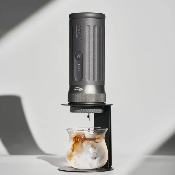 IKAPE Kapo K2 Pro Portable Espresso Maker (58mm) with Stand