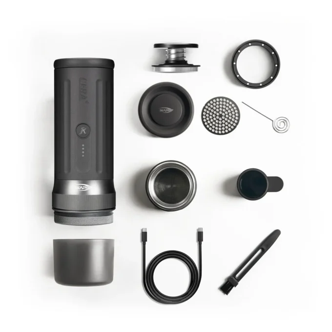 IKAPE Kapo K2 Pro Portable Espresso Maker (58mm) with Stand