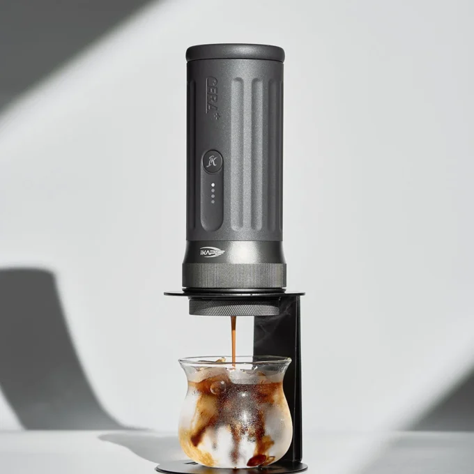 IKAPE Kapo K2 Pro Portable Espresso Maker (58mm) with Stand