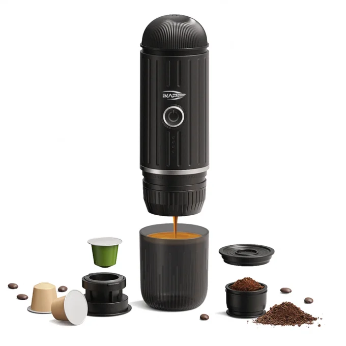 IKAPE Portable Electric Espresso Machine — Hot & Cold
