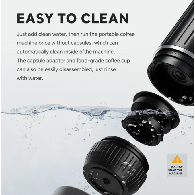 IKAPE Portable Electric Espresso Machine — Hot & Cold