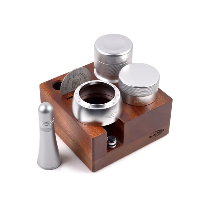 IKAPE Small Espresso Bar Kit — 7-in-1 Organizer (51/53.3/58.5mm)