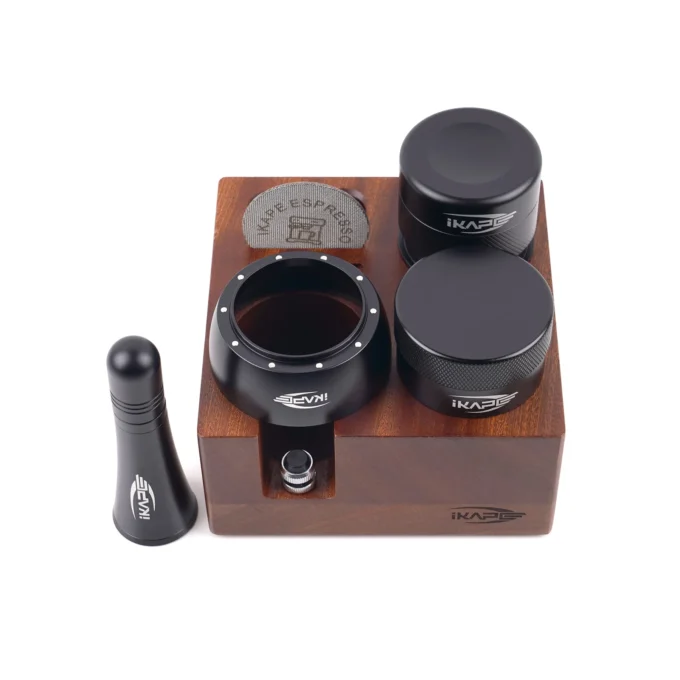 IKAPE Small Espresso Bar Kit — 7-in-1 Organizer (51/53.3/58.5mm)