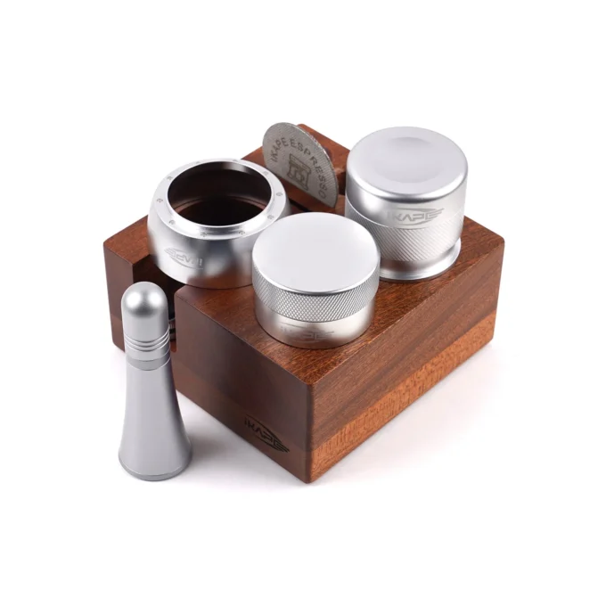 IKAPE Small Espresso Bar Kit — 7-in-1 Organizer (51/53.3/58.5mm)