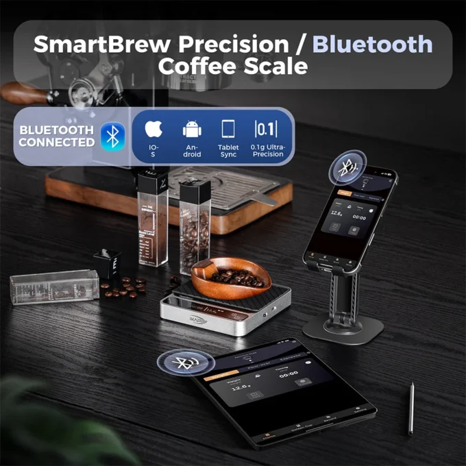IKAPE V2 Pro Smart Bluetooth Espresso Coffee Scale
