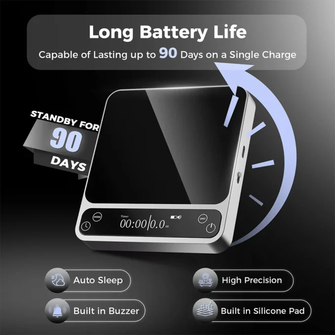 IKAPE V2 Pro Smart Bluetooth Espresso Coffee Scale
