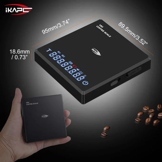 IKAPE V1 Mini Coffee Scale for Espresso Machines