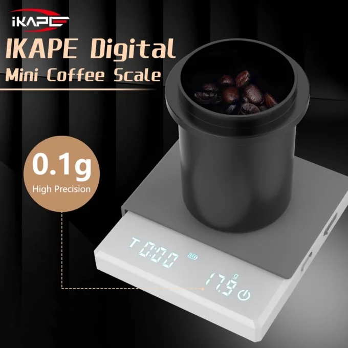 IKAPE V1 Mini Coffee Scale for Espresso Machines