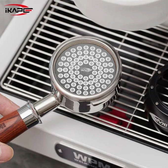 IKAPE V2 Espresso Puck Screen 0.8mm (51/53.3/58.5mm)