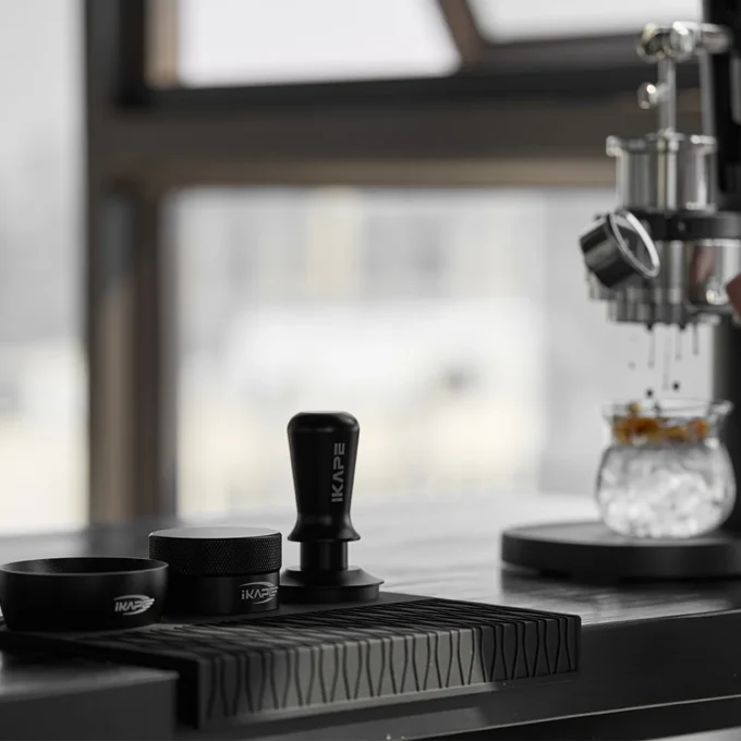 IKAPE V3 Calibrated Coffee Tamper All Black (51/53.3/58.3mm)
