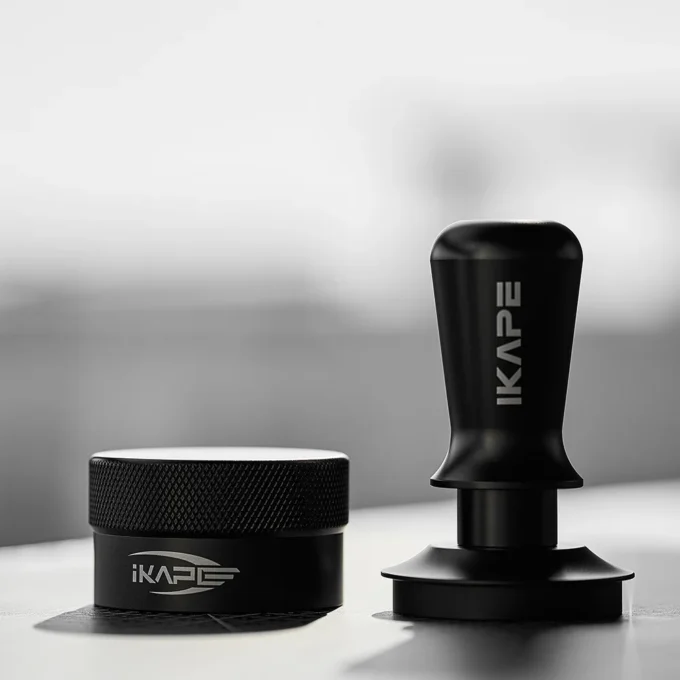 IKAPE V3 Calibrated Coffee Tamper All Black (51/53.3/58.3mm)