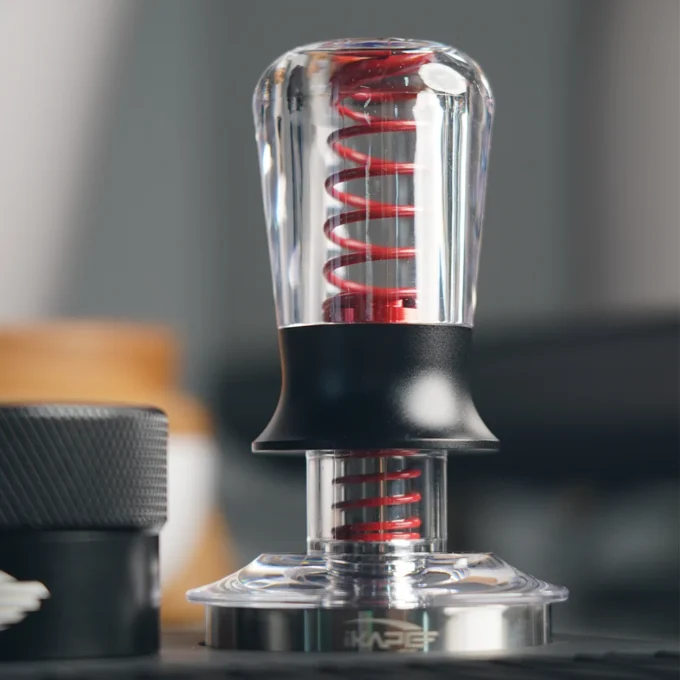IKAPE V3 Transparent V2 Calibrated Coffee Tamper (53.3/58.5mm)