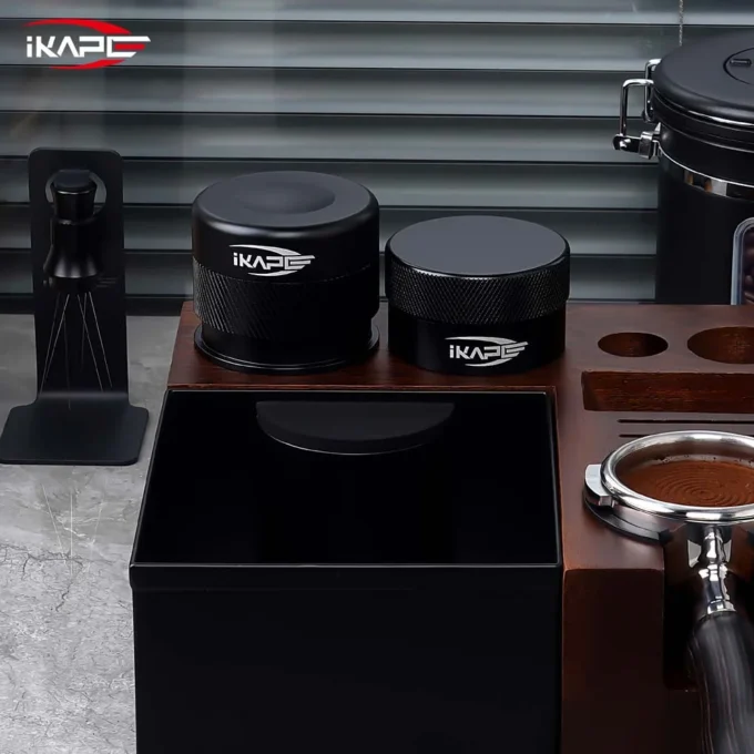 IKAPE V4 Calibrated Spring Palm Tamper (51-58.5mm)
