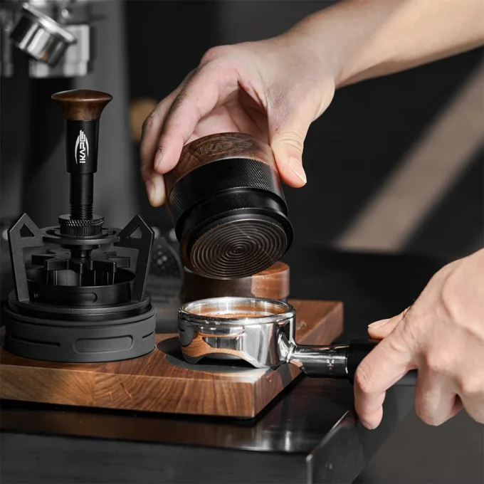 IKAPE V4 Calibrated Tamper Walnut Handle (51-58.3mm)