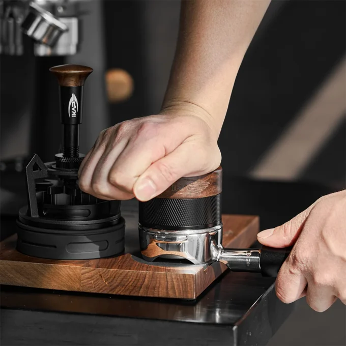 IKAPE V4 Calibrated Tamper Walnut Handle (51-58.3mm)