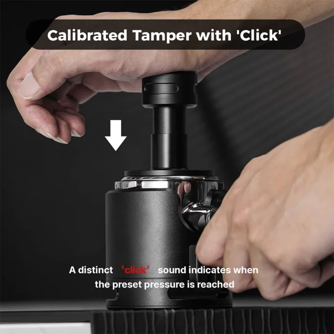 IKAPE V5 Click Calibrated Coffee Tamper (51/53.3/58.35mm)