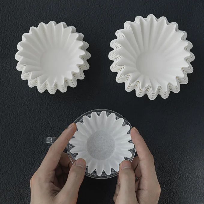 MHW-3BOMBER Cake-Shaped Coffee Filter Paper for K-Cups