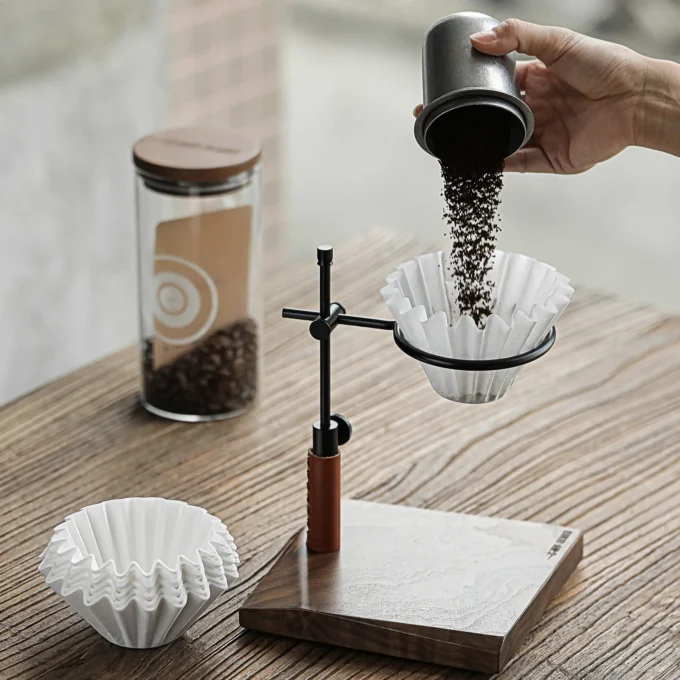 MHW-3BOMBER Cake-Shaped Coffee Filter Paper for K-Cups