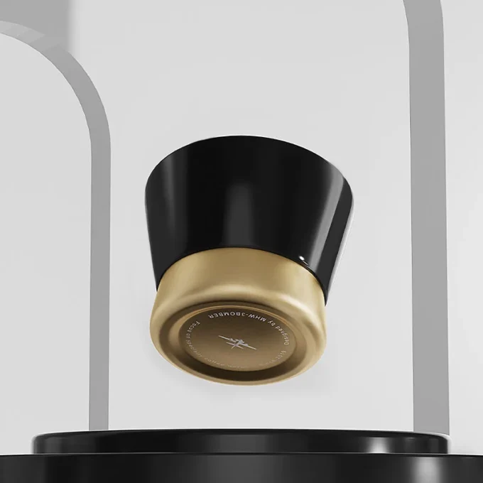 MHW-3BOMBER CERA Series Ceramic Cup Black (80/240ml)