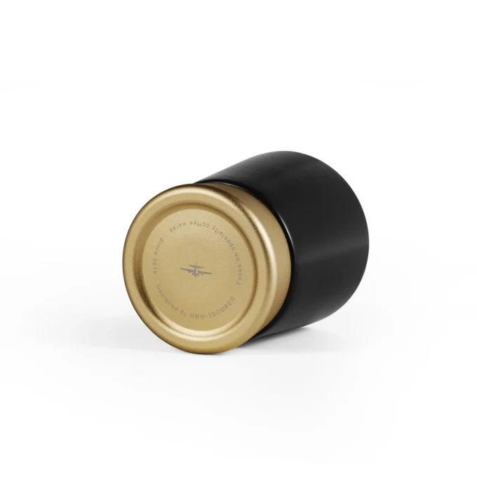 MHW-3BOMBER CERA Series Ceramic Cup Black (80/240ml)