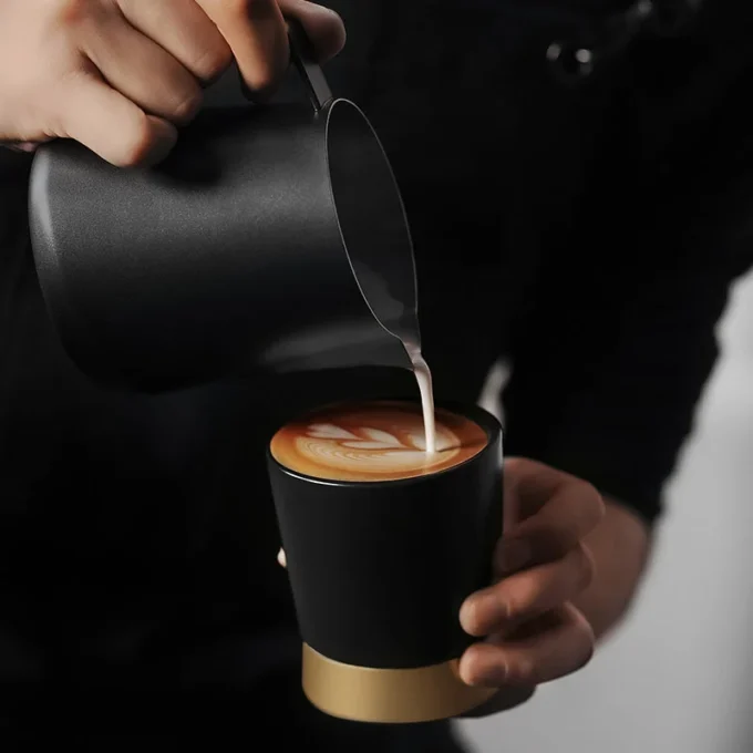 MHW-3BOMBER CERA Series Ceramic Cup Black (80/240ml)