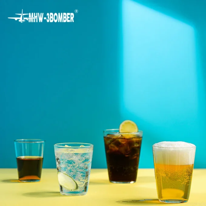 MHW-3BOMBER Cicada Borosilicate Glass Cup (240-360ml)