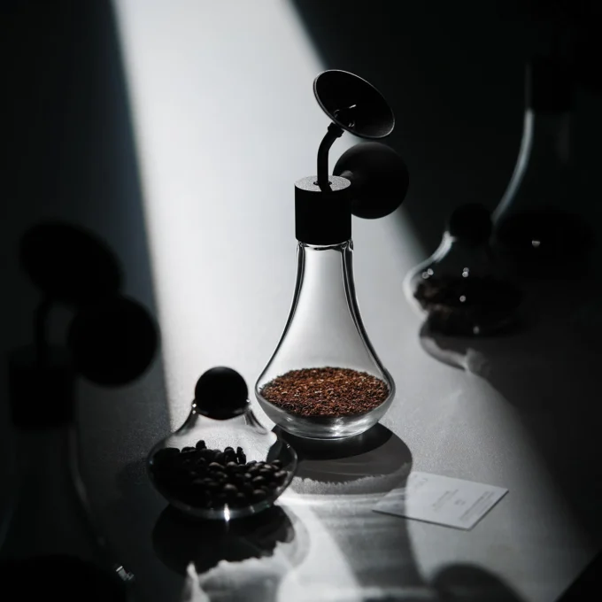 MHW-3BOMBER Coffee Aroma Bottle & Display Jar Set