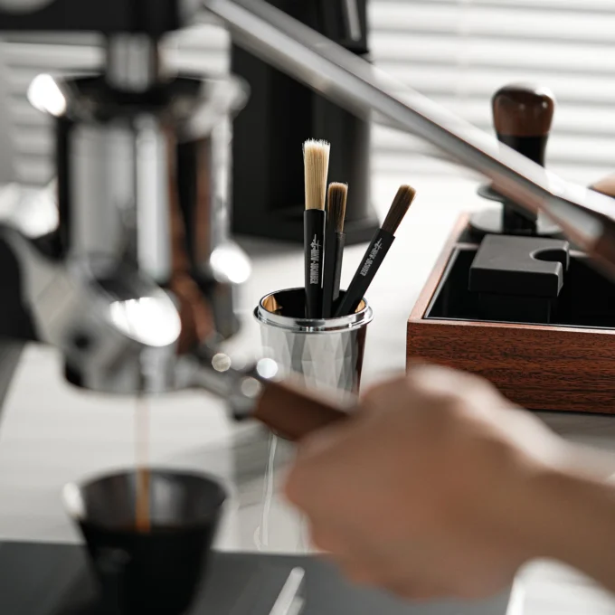 MHW-3BOMBER Espresso Coffee Cleaning Brush Tool