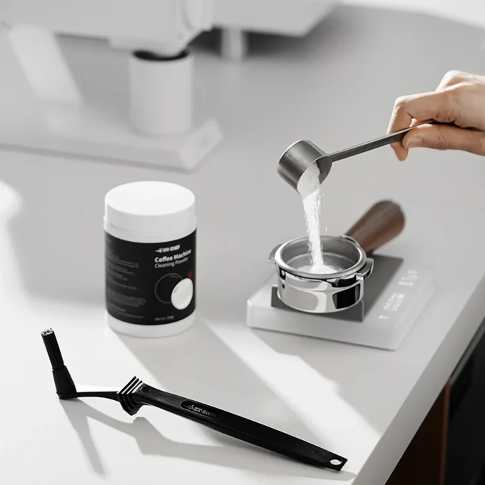 MHW-3BOMBER Coffee Elbow Cleaning Brush