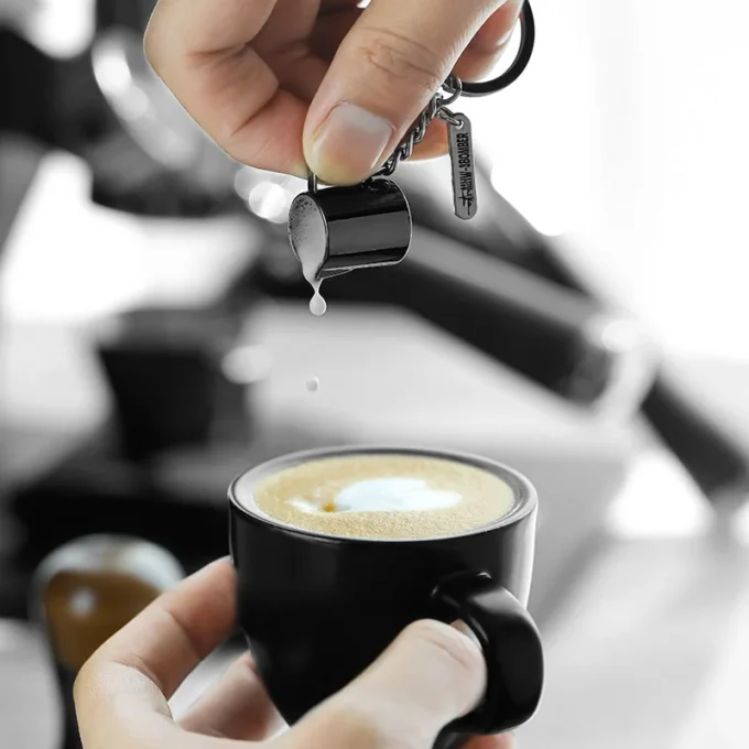MHW-3BOMBER Coffee Gift Key Chain (Pitcher/Portafilter/Tamper)