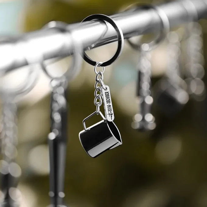 MHW-3BOMBER Coffee Gift Key Chain (Pitcher/Portafilter/Tamper)