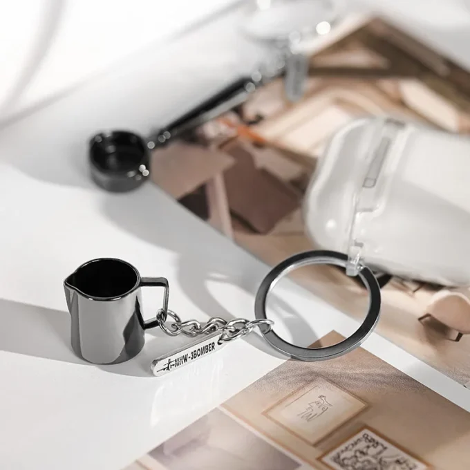 MHW-3BOMBER Coffee Gift Key Chain (Pitcher/Portafilter/Tamper)