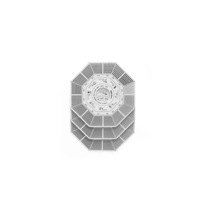 MHW-3BOMBER Coffee Ground Measuring Card (Octagonal)