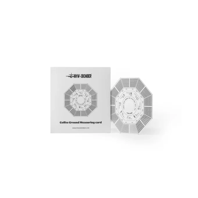 MHW-3BOMBER Coffee Ground Measuring Card (Octagonal)