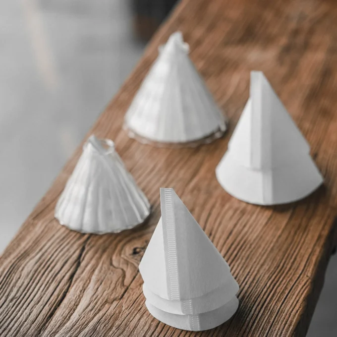 MHW-3BOMBER V-Cone Coffee Filter Paper — V01/V02
