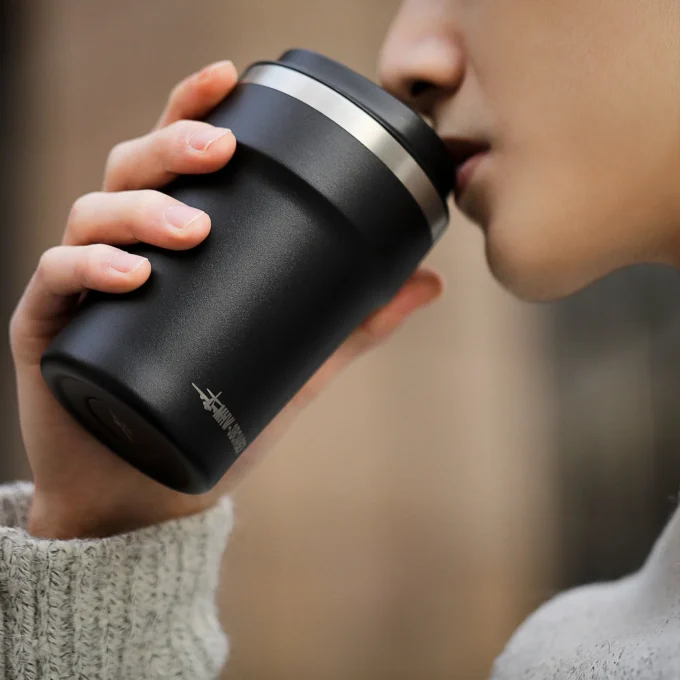 MHW-3BOMBER Cooki Reusable Stainless Coffee Cup 360ml