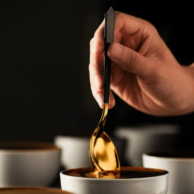 MHW-3BOMBER Cupping Spoon — Pro Coffee Tasting Spoon