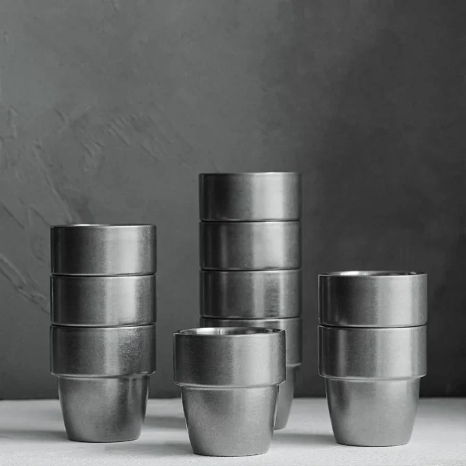 MHW-3BOMBER Double-Layer Stainless Coffee Cup 300ml