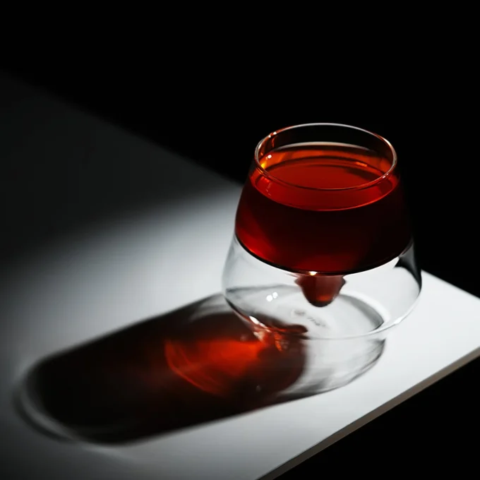 MHW-3BOMBER DW Series Double Wall Glass Cup Black