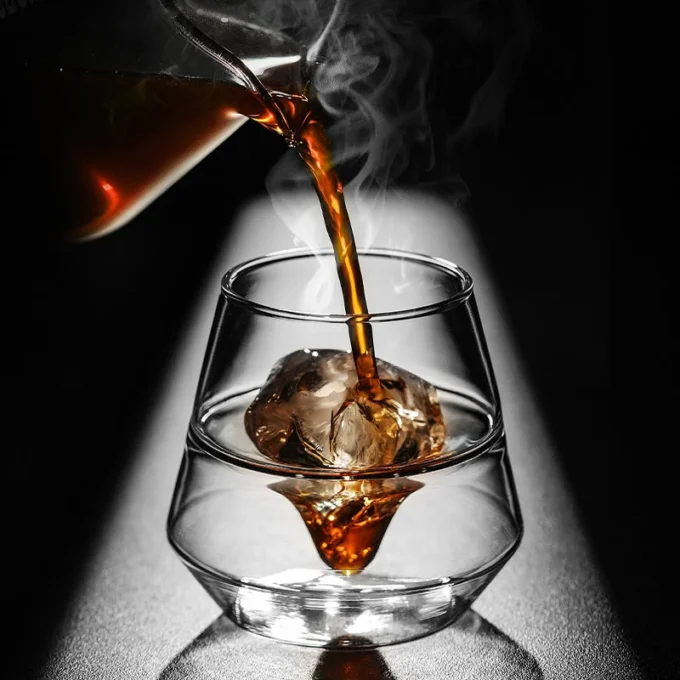 MHW-3BOMBER DW Series Double Wall Glass Coffee Cup