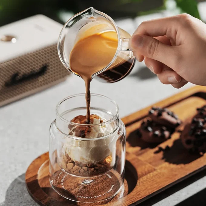 MHW-3BOMBER DW Series Double Wall Glass Coffee Cup