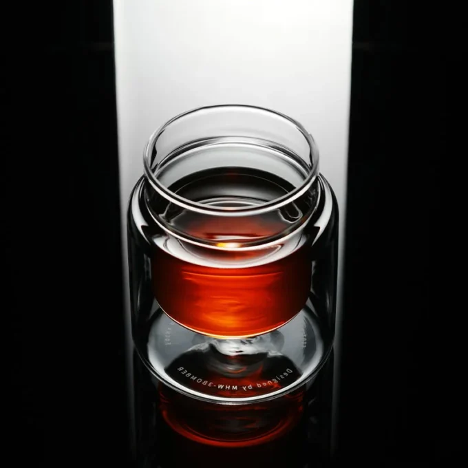 MHW-3BOMBER DW Series Double Wall Glass Coffee Cup