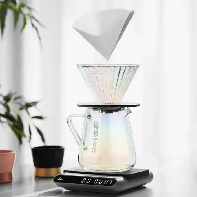 MHW-3BOMBER Elf Glass Coffee Dripper — Pour Over