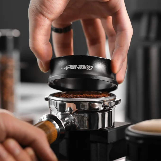 MHW-3BOMBER Magnetic Espresso Dosing Funnel (51/54/58mm)