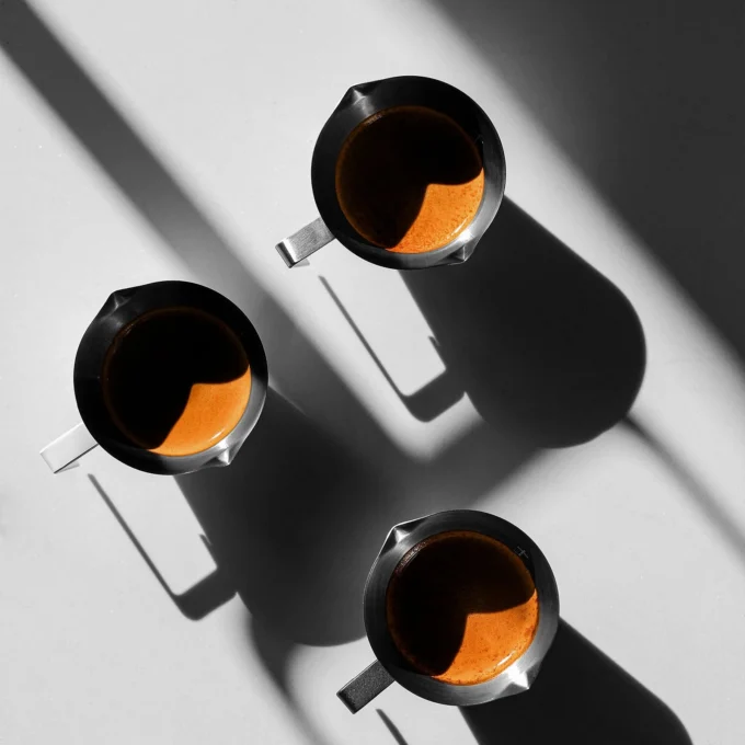 MHW-3BOMBER Double Spout Espresso Measuring Cup