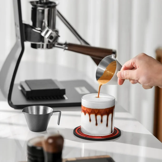 MHW-3BOMBER Double Spout Espresso Measuring Cup